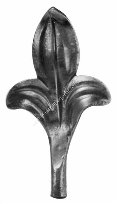 94/B/1 Frunza Forjata H.160mm L.90mm cu grosimea de 4mm