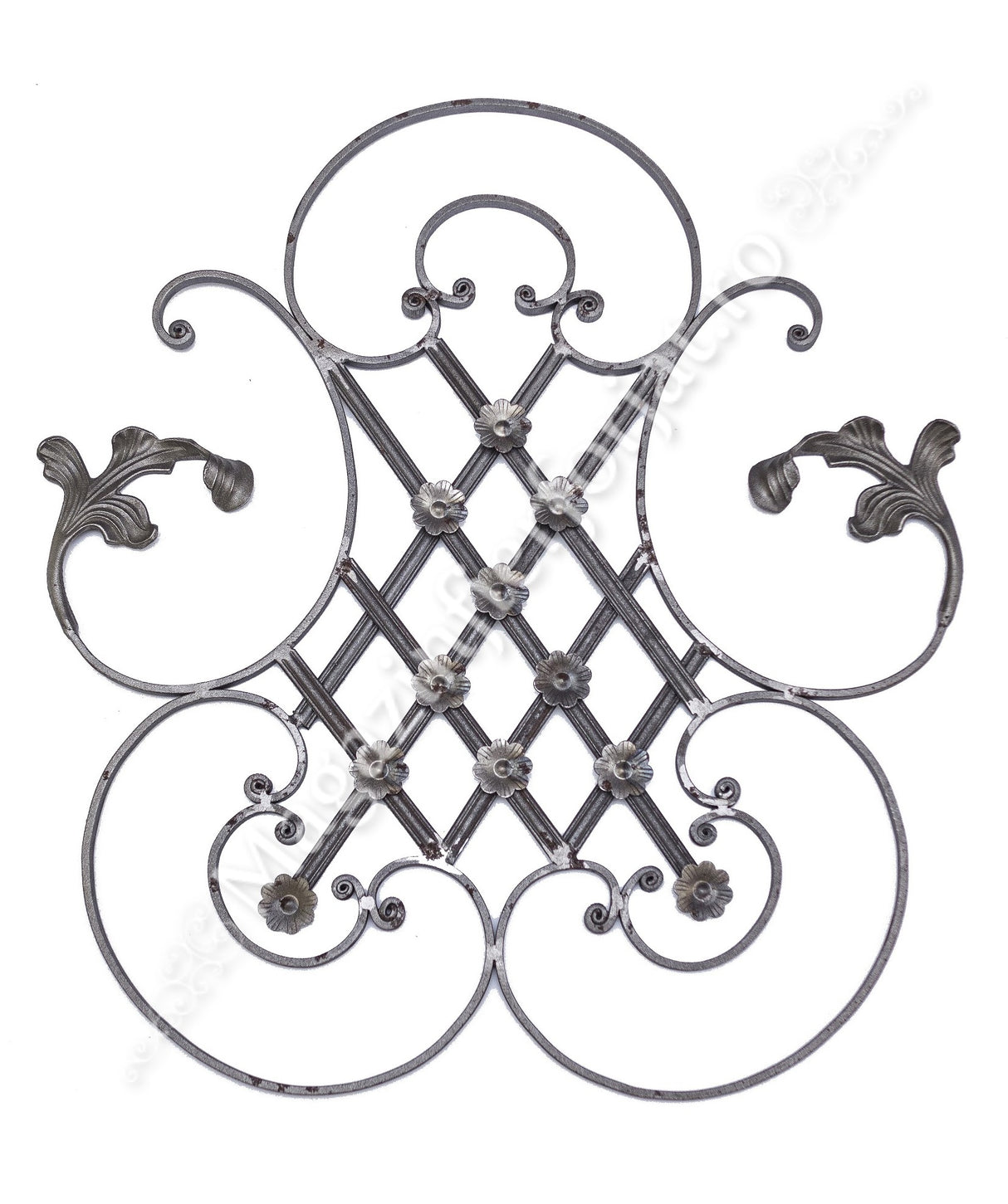 13.049.12 Panou medalion cu frunze si flori 710x640mm din 12x6mm