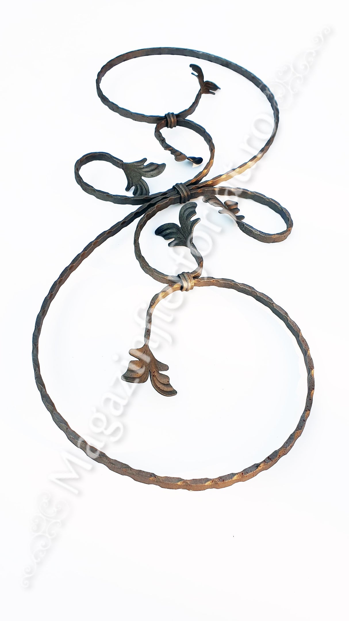 21.116.01 Panou in forma de "S" AMPRENTAT 800x300mm 12x6mm cu frunze din tabla de 2mm