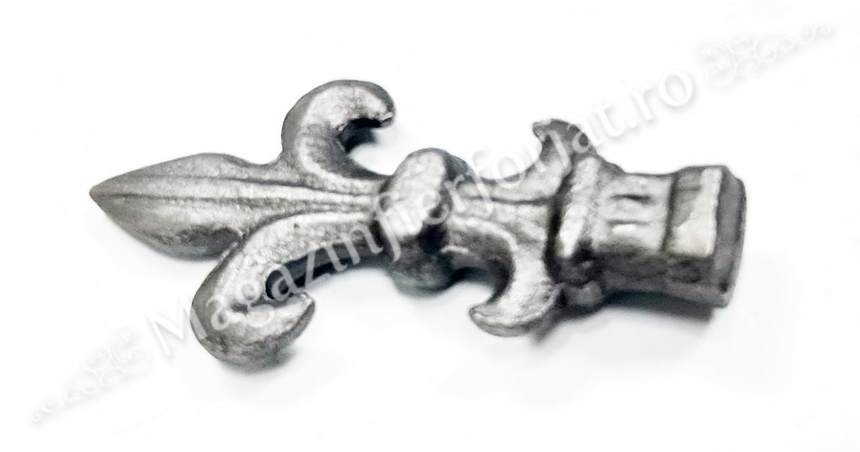 40.099.04 Varf de gard model "CRIN" H.105mm L.53mm cu baza 18x21mm