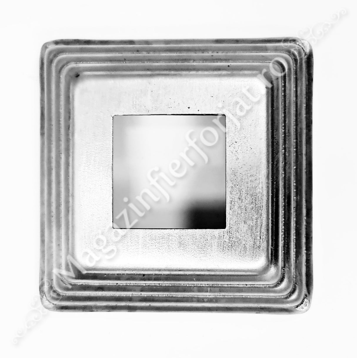 44.151 Capac de mascare din tabla cu interiorul in 5 dimensiuni: 30x30mm / 40x40mm / 50x50mm / 60x60mm / 80x80mm
