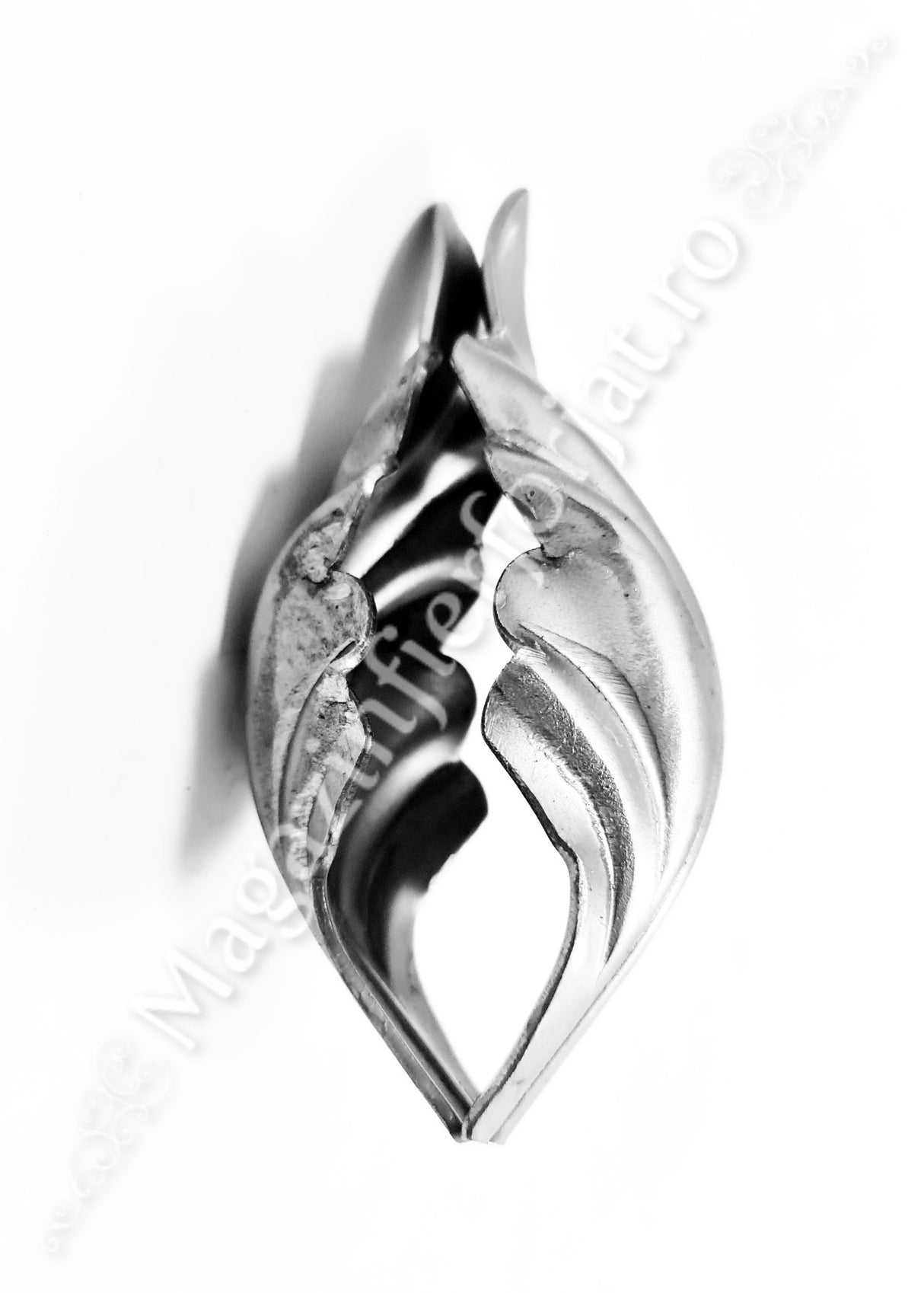 51.100.01 Frunza din tabla ambutisata cu H.110mm x L.40mm si grosime 2mm