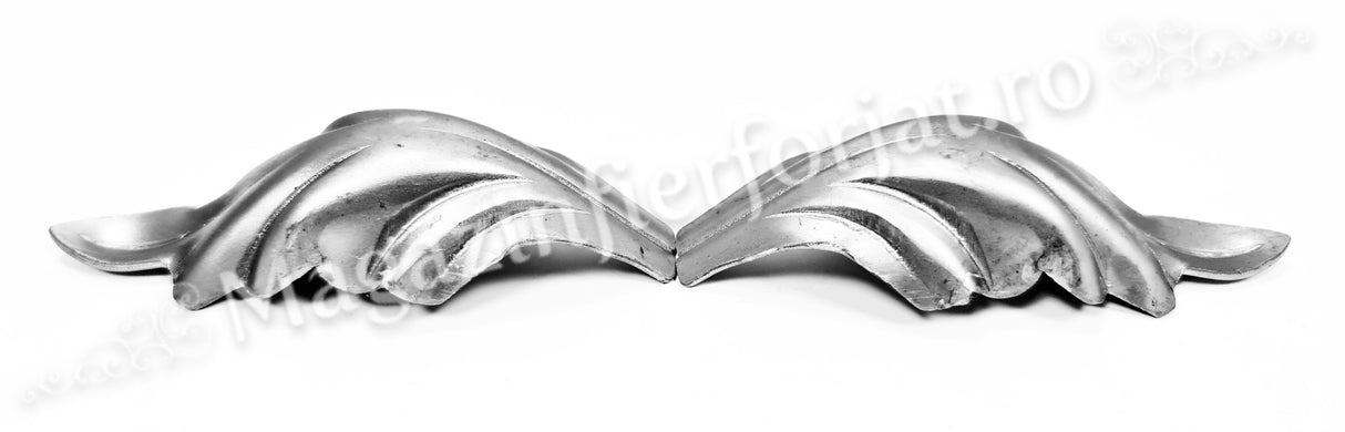 51.100.01 Frunza din tabla ambutisata cu H.110mm x L.40mm si grosime 2mm