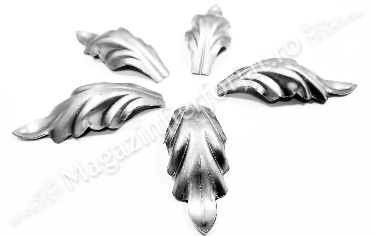 51.100.01 Frunza din tabla ambutisata cu H.110mm x L.40mm si grosime 2mm