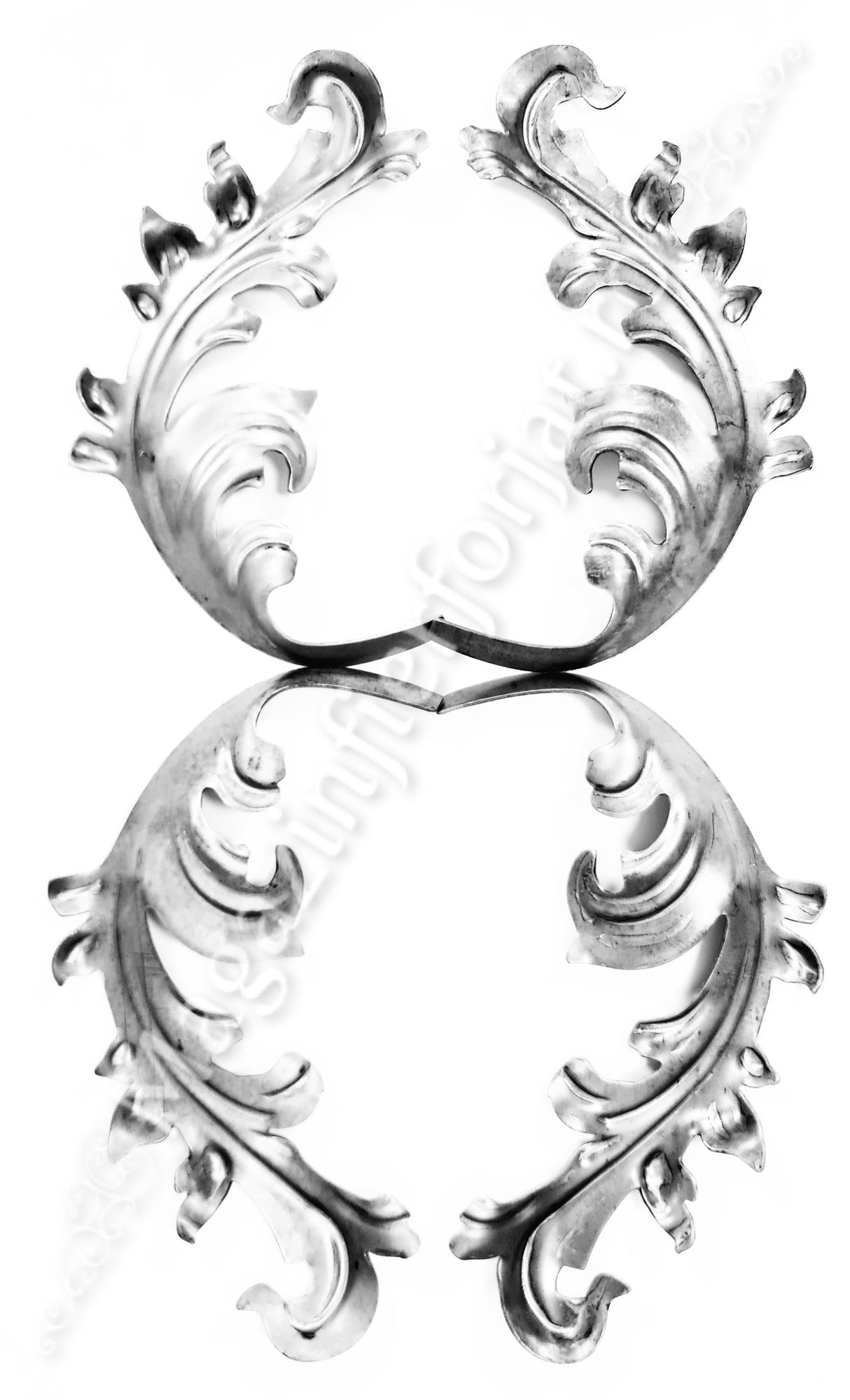 51.123 Frunza din tabla decapata ambutisata cu H.295mm x L.175mm si grosime 2mm, STANGA