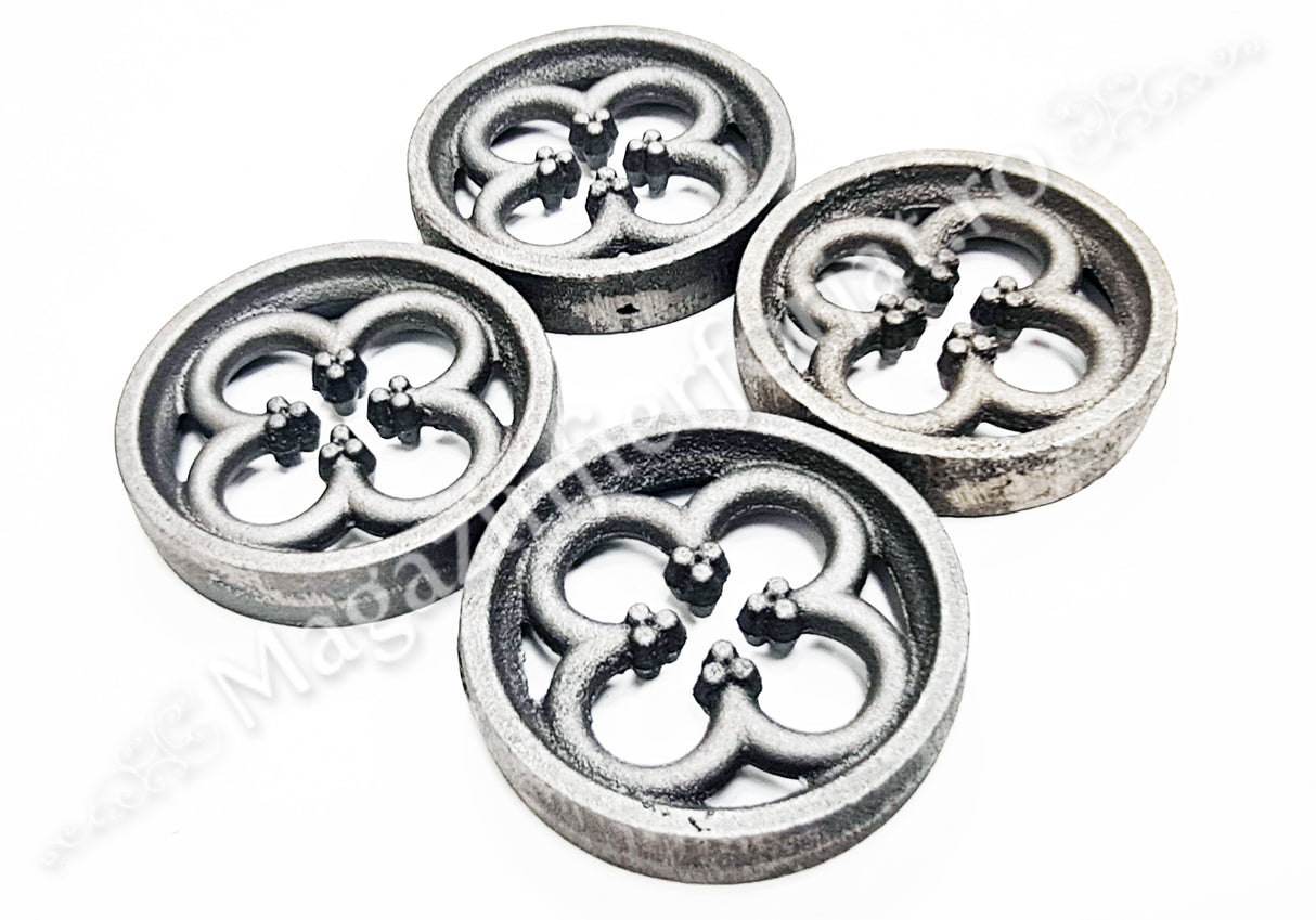 52.419 Cerc GOTHIC turnat din OTEL cu D.110mm si latimea 23mm