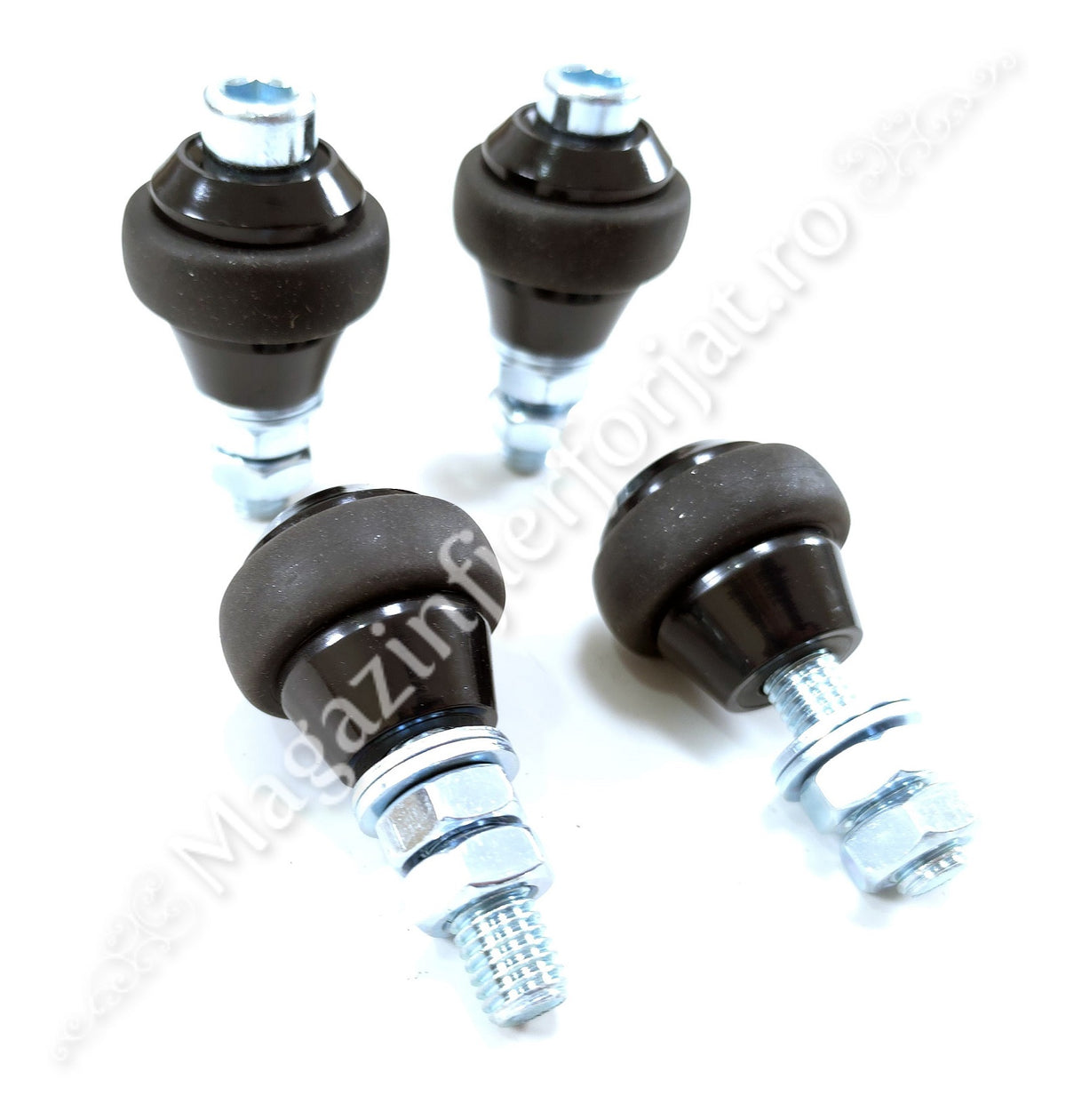 60.049 Rola de ghidaj din teflon CAUCIUCAT D.42mm H.38mm pentru poarta culisanta