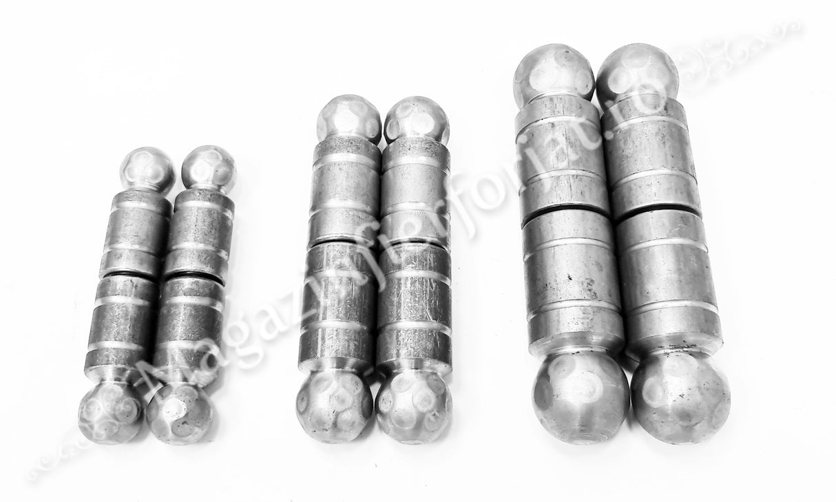 61.104 Balama din fier forjat cu frecare pe bile de rulment in 3 dimensiuni: D.30mm / D.24mm / D.20mm