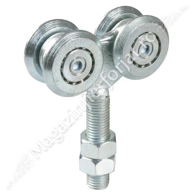 Carucior cu 4 role pentru USA / POARTA CULISANTA SUSPENDATA de la IBFM Italia in 3 variante de marime