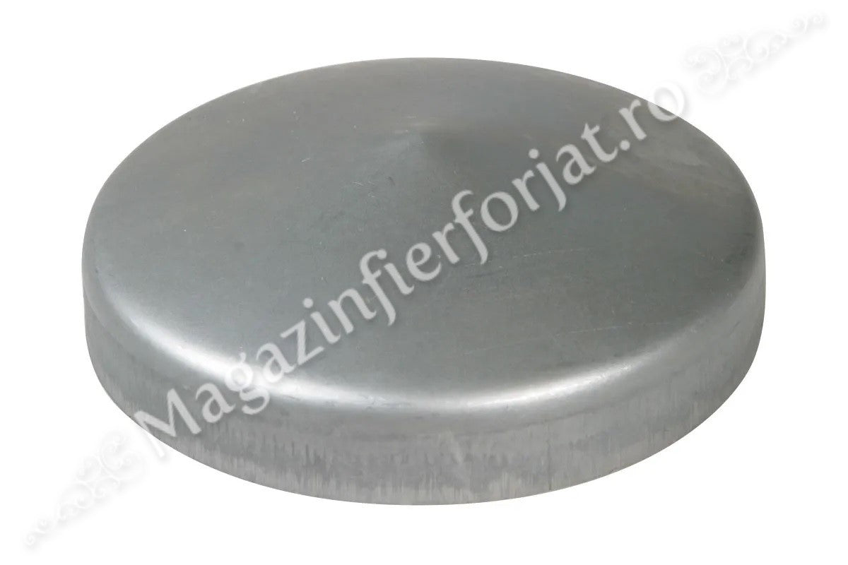 Capac din tabla pentru teava ROTUNDA disponibil in 7 dimensiuni: D.30mm / D.42mm / D.48mm / D.60mm / D.90mm / D.101mm / D.114mm IBFM Italia