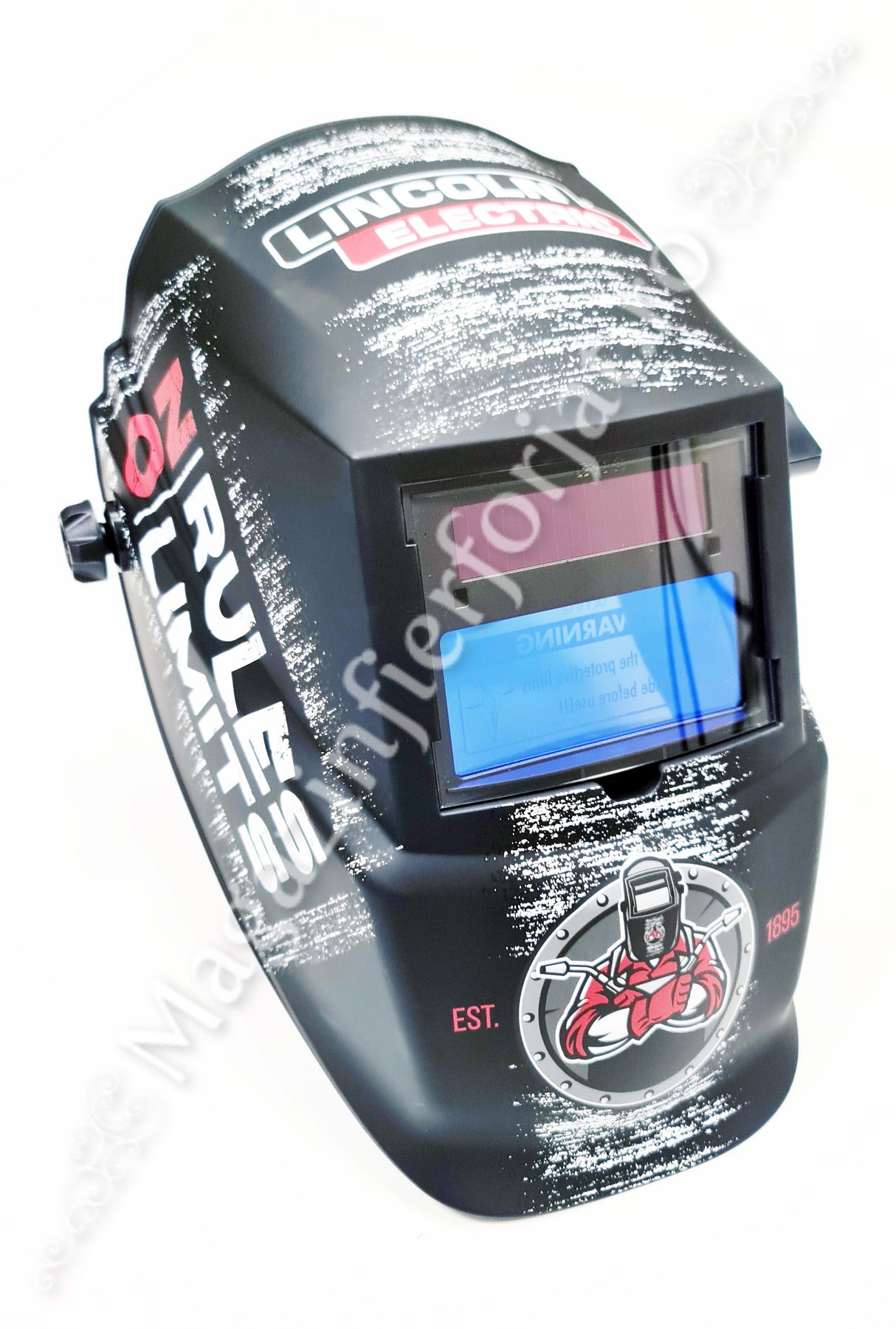 Masca de sudura automata cu filtru reglabil DIN 9-13 Lincoln Electric EUROONE, MMA/Mig-Mag/TIG/polizare