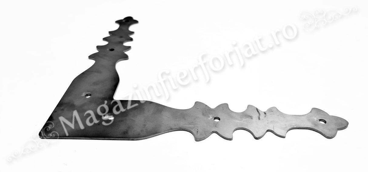 UNV91.5 Coltar ornamental rustic din tabla de 3mm pentru Porti, Usi, Fereste din LEMN in 4 dimensiuni