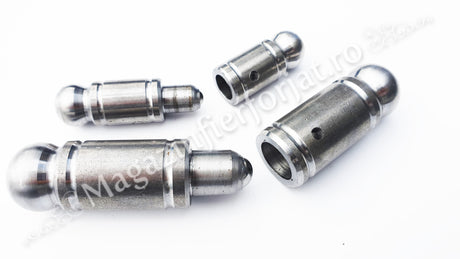 Balama fier forjat cu frecare pe BILA DE RULMENT D.22mm H.105mm prevazute cu gaura de gresare