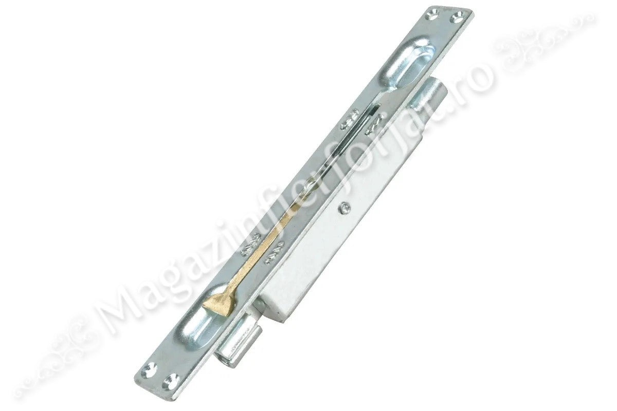 Zavor ingropat de cant H.196mm cu ACTIONARE DUBLA si inchidere pe tija filetata M8, pentru usi metalice, gratii, geamuri, IBFM Italia