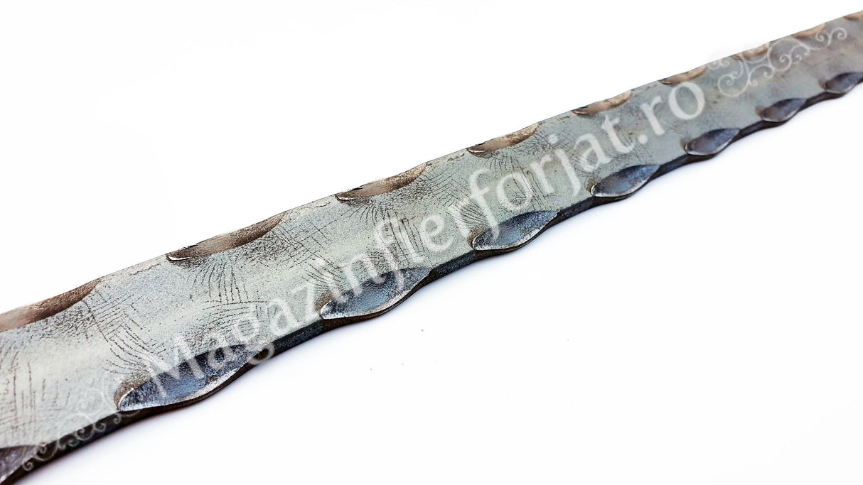 UNV10.255.1 Platband amprentat pe margini 25x5mm