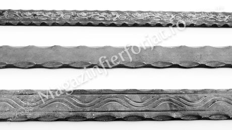 UNV10.408.1 Platband amprentat pe margini 40x8mm