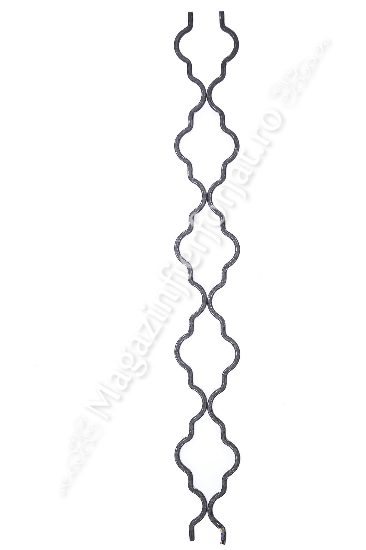 UNV30.1212.8 Bara serpuita amprentata 12x12mm pentru grilaj 1,3ML