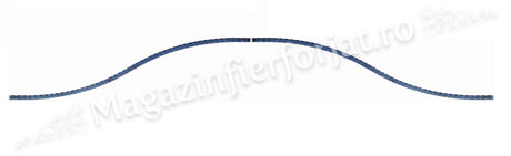 UNV90.305.1 Pereche de Arcade pentru POARTA MARE din 30x5mm amprentat 1950x300mm