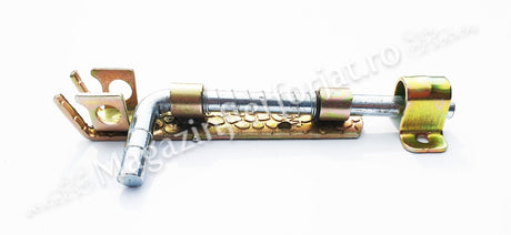 Zavor cu ARC din fier forjat Zincat cu L.100mm D.10mm si pregatire pentru lacat