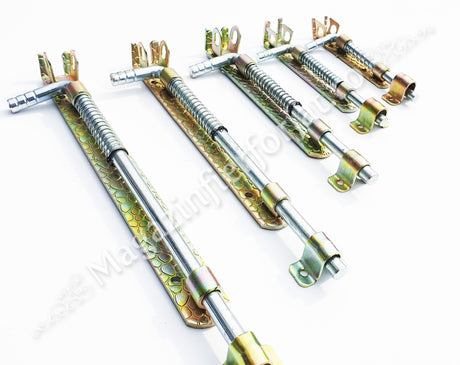 Zavor cu ARC din fier forjat Zincat cu L.200mm D.12mm si pregatire pentru lacat