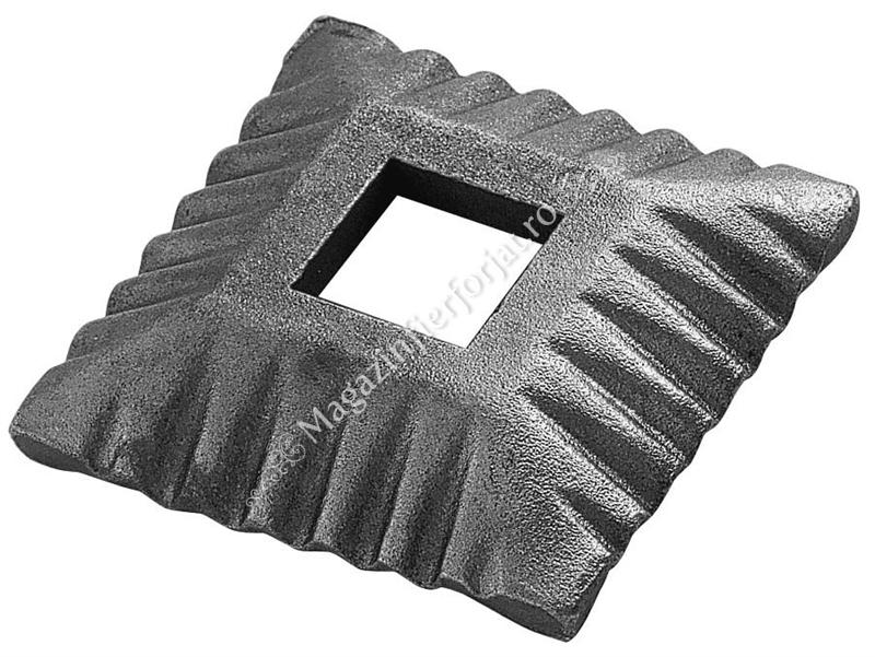 1408/1 Capac de mascare placa pentru stalp de 26x26mm cu