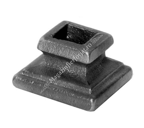 746/4 Pafta turnata din aliaj fier-fonta cu interiorul pentru patrat de 16x16mm cu H.30mm x L.48mm