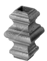 746/5 Pafta turnata din aliaj fier-fonta cu interiorul pentru patrat de 14x14mm cu H.65mm x L.40mm