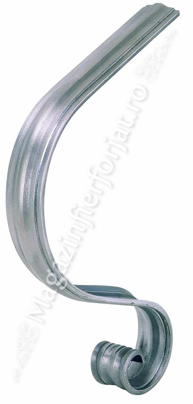 1377/42/T Terminatie in forma de S pentru mana curenta 811/5/T cu H.290mm x L.100mm