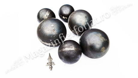 1394/20 BILA SFERA GOALA D.200mm sudata din 2 calote cu tabla de grosime 1.5mm