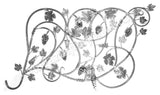 13.200 Panou "Vita de Vie" din fier forjat cu struguri si frunze 1500x800mm din otel rotund D.16mm-D.14mm-D.12mm