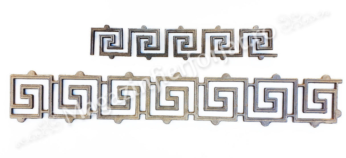 55.030 Ornament model GRECESC 500x100mm turnat din aliaj sudabil fier-fonta