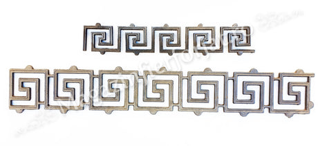 55.030 Ornament model GRECESC 500x100mm turnat din aliaj sudabil fier-fonta