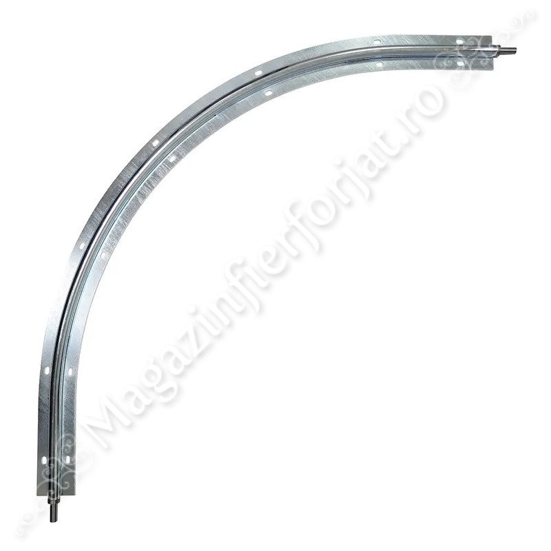 KIT de POARTA CULISANTA CURBATA / ARTICULATA IBFM Italia pentru Automatizare Frontala, cu 3 variante de deschideri 4ML / 5ML / 6ML