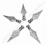 40.120 Varf de gard model "LANCE CU 2 BILE" turnat din OTEL cu H.175mm L.55mm cu baza D.30mm