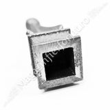 40.536 Varf turnat H.105mm cu baza la interior gaura de 17x17mm si la exterior 27x27mm