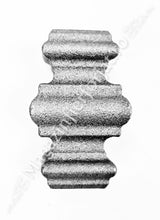 41.022 Pafta turnata din aliaj fier-fonta cu interiorul 16.5x16.5mm cu H.68mm x L.40mm