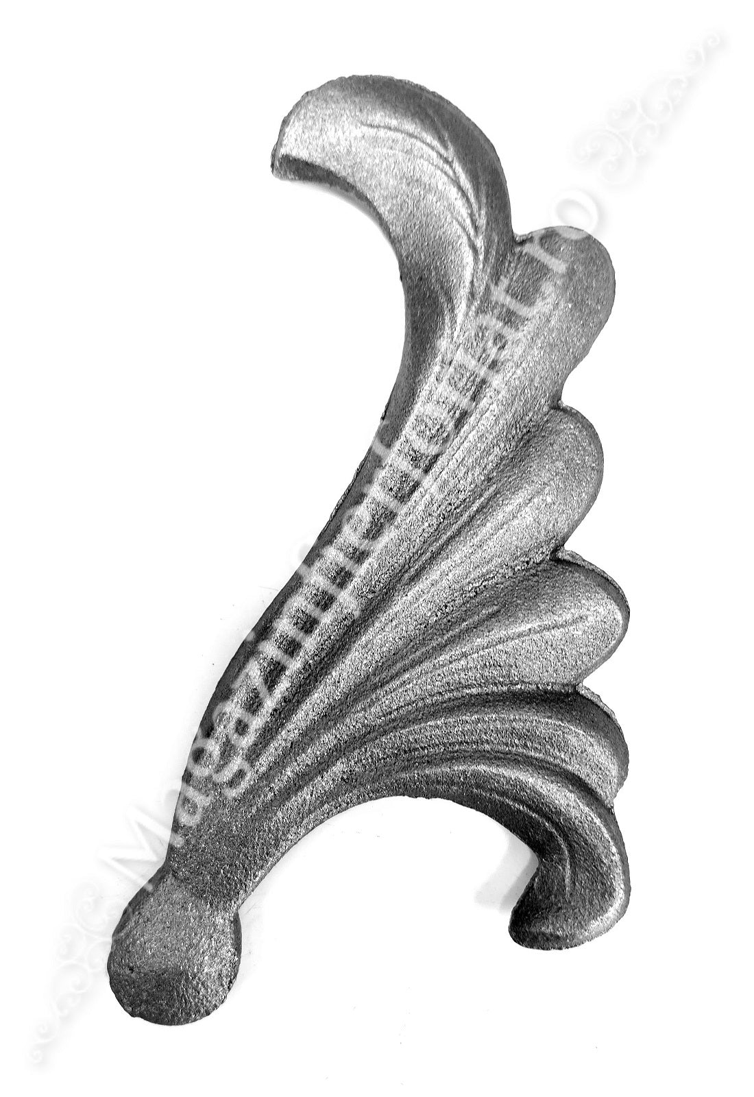 52.073 Frunza model ARIPA Dreapta H.190mm L.95mm turnata din OTEL cu grosimea 8mm