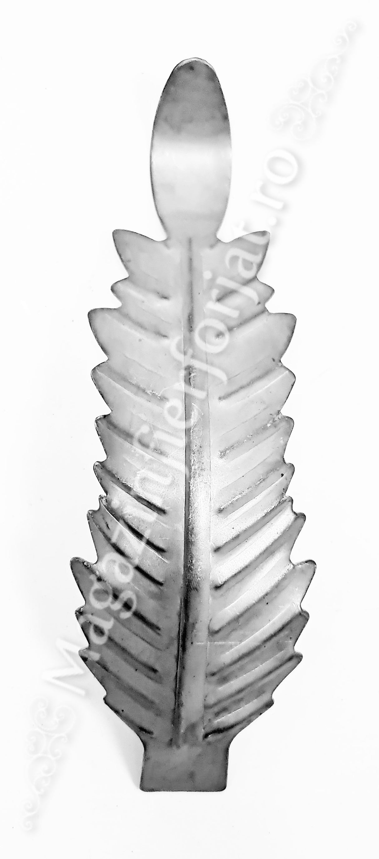 51.109.01 Frunza din tabla decapata ambutisata cu H.195mm x L.60mm si grosime 1mm