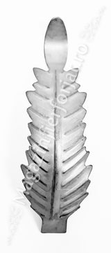 51.109.01 Frunza din tabla decapata ambutisata cu H.195mm x L.60mm si grosime 1mm