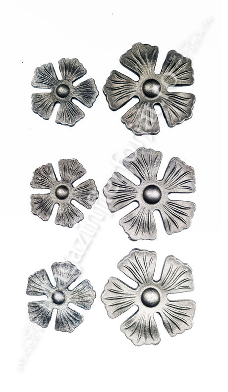 52.134 Floare turnata din aliaj fier-fonta D.135mm si grosime 7mm