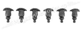 52.141 Floare model CLOPOTEL turnata din OTEL cu H.95mm x L.65mm si grosime 4mm