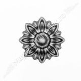52.301 Floare turnata din aliaj oțel-fontă D.55mm cu 8 petale, grosime 6/8mm