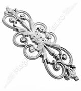 55.054.03 Medalion in stil BAROC 455x190mm turnat din aliaj fier-fonta sudabil