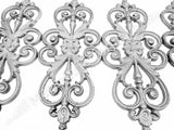 55.054.03 Medalion in stil BAROC 455x190mm turnat din aliaj fier-fonta sudabil