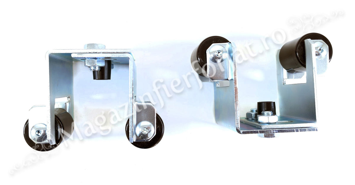 60.025 Ghidaj cu Opritor Superior Poarta Culisanta REGLABIL 40mm - 90mm