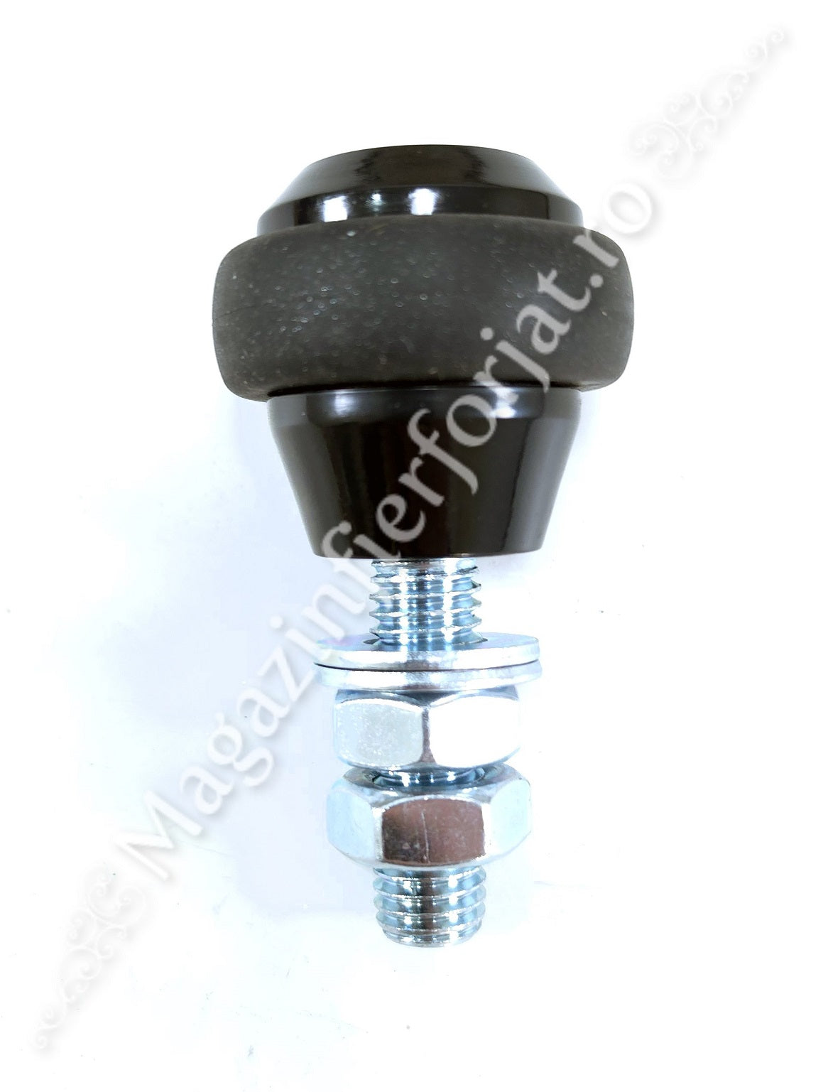 60.049 Rola de ghidaj din teflon CAUCIUCAT D.42mm H.38mm pentru poarta culisanta