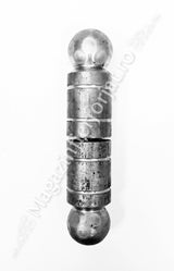 61.104 Balama din fier forjat cu frecare pe bile de rulment in 3 dimensiuni: D.30mm / D.24mm / D.20mm