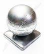 62.010.10 Capac pentru teava patrata de 100x100mm cu bila goala de D.100mm