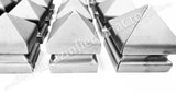 62.104 Capac PIRAMIDAL INALT - SUDAT PARTIAL cu 6 dimensiuni: 40x40mm / 60x60mm / 80x80mm / 100x100mm / 120x120mm / 150x150mm pentru stalpii de Gard sau Porti