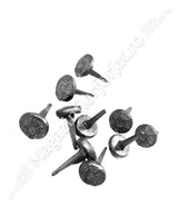 64.023.01 NIT forjat decorativ pentru LEMN cu capul rotund D.20mm si cui 5x30mm